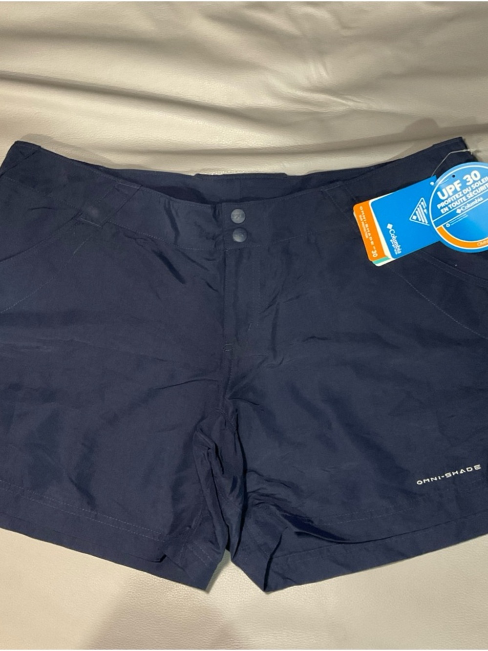 Columbia Navy Blue Women's Outdoor Athletic Shorts
